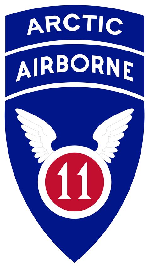 11th airborne division - Licensing[edit] Public domainPublic domainfalsefalse. This image is in the public domain in the United States because it contains materials that originally came from a United States Armed Forces badge or logo. As a work of the U.S. federal government, the image is in the public domain in the United States.
